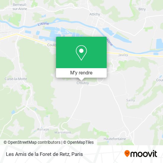 Les Amis de la Foret de Retz plan