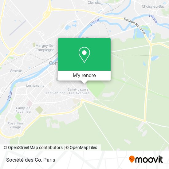 Société des Co plan