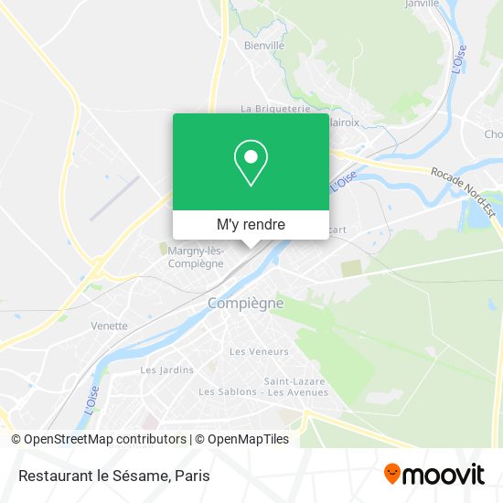 Restaurant le Sésame plan