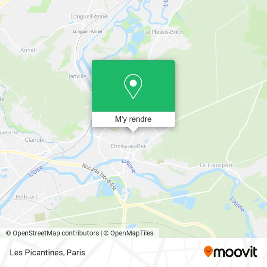 Les Picantines plan
