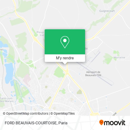 FORD BEAUVAIS-COURTOISE plan