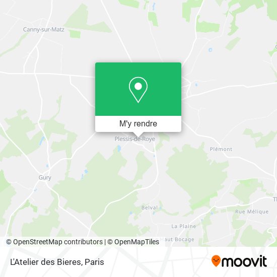 L'Atelier des Bieres plan