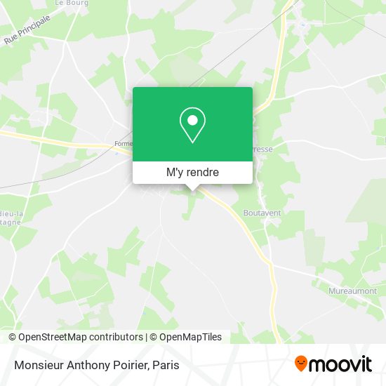 Monsieur Anthony Poirier plan
