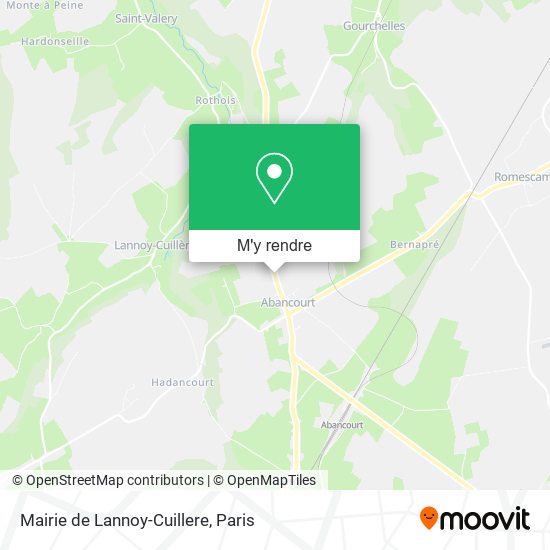 Mairie de Lannoy-Cuillere plan