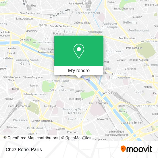 Chez René plan