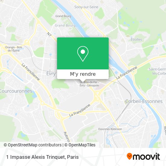 1 Impasse Alexis Trinquet plan