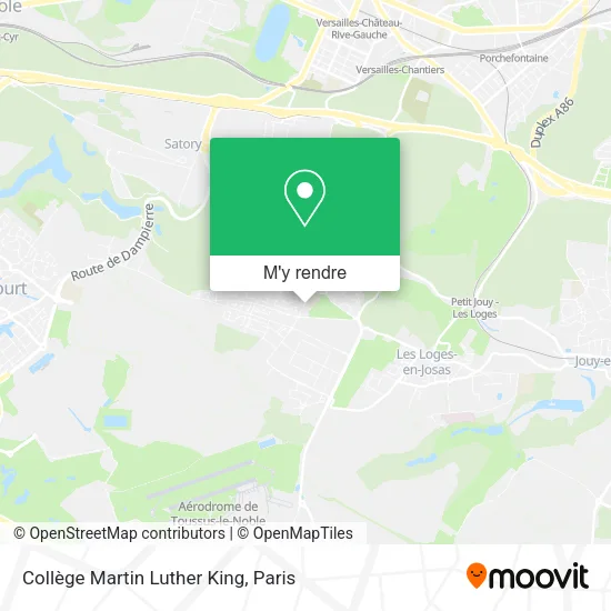 Collège Martin Luther King plan