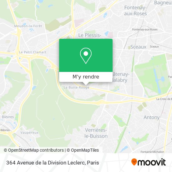 364 Avenue de la Division Leclerc plan