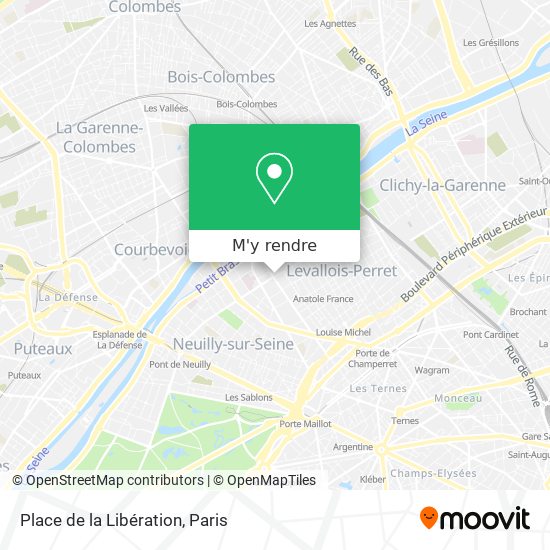 Place de la Libération plan