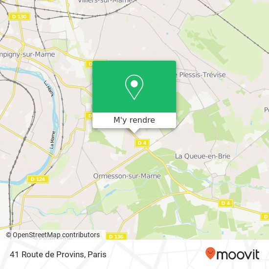 41 Route de Provins plan