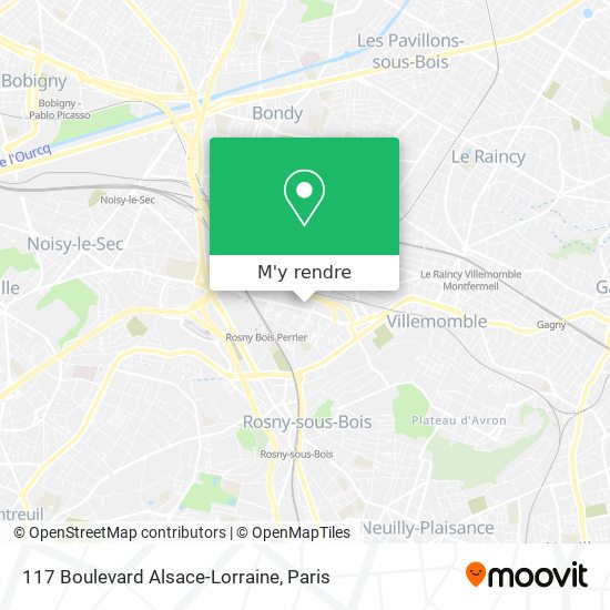 117 Boulevard Alsace-Lorraine plan