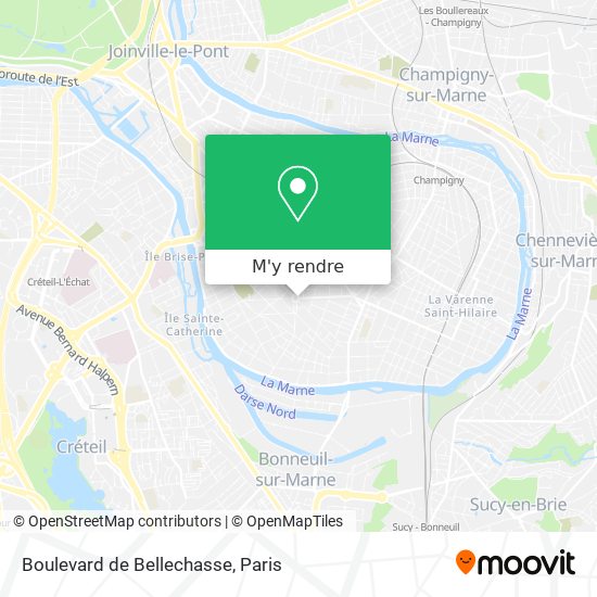 Boulevard de Bellechasse plan