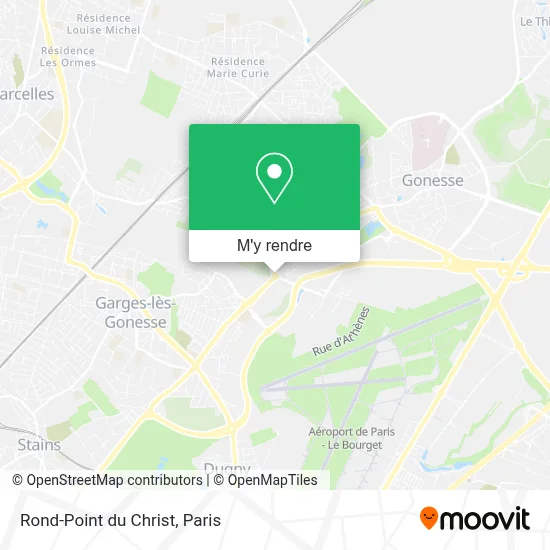 Rond-Point du Christ plan