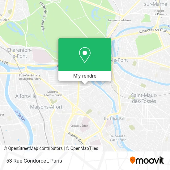 53 Rue Condorcet plan