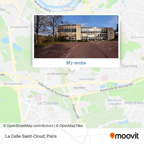 La Celle-Saint-Cloud plan