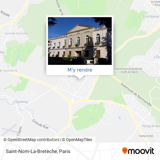 Saint-Nom-La-Bretèche plan