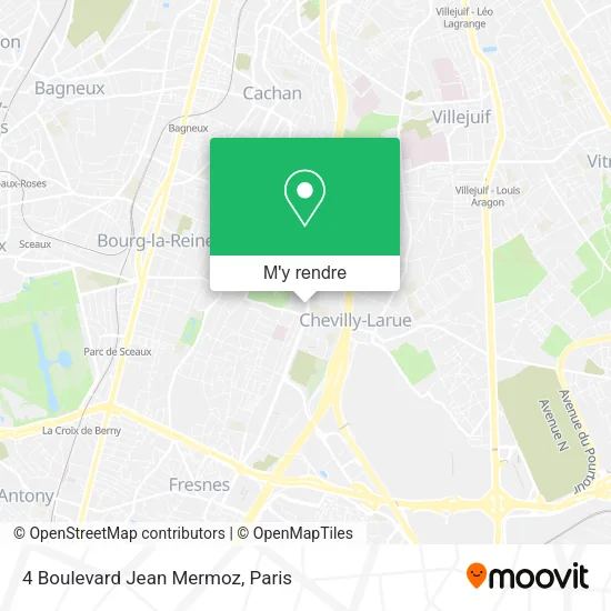 4 Boulevard Jean Mermoz plan