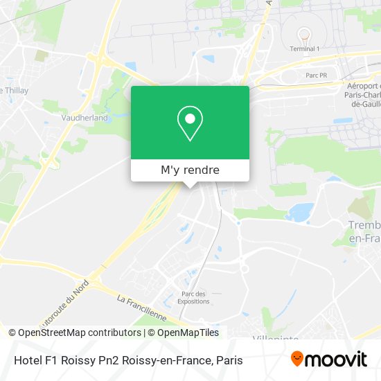 Hotel F1 Roissy Pn2 Roissy-en-France plan