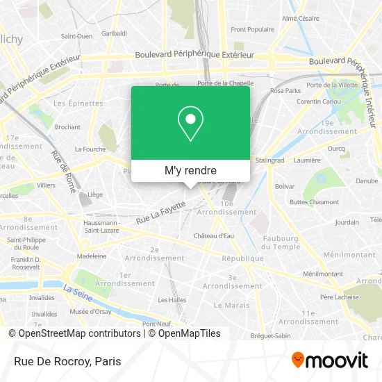 Rue De Rocroy plan