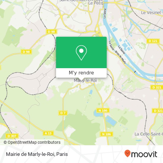 Mairie de Marly-le-Roi plan