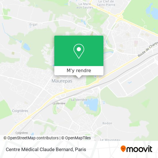 Centre Médical Claude Bernard plan