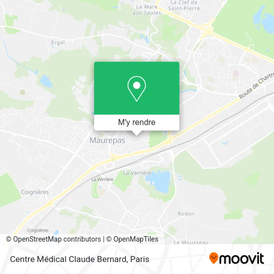 Centre Médical Claude Bernard plan