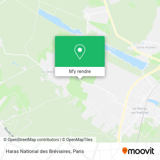 Haras National des Bréviaires plan