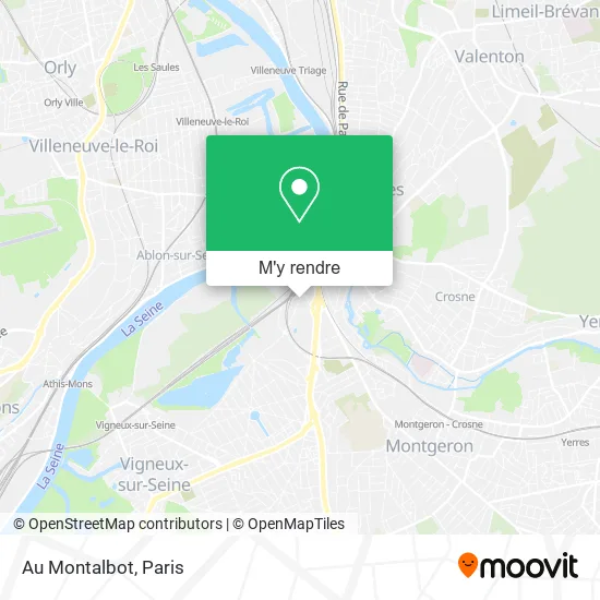 Au Montalbot plan