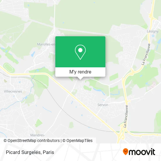Picard Surgelés plan