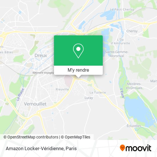 Amazon Locker-Véridienne plan