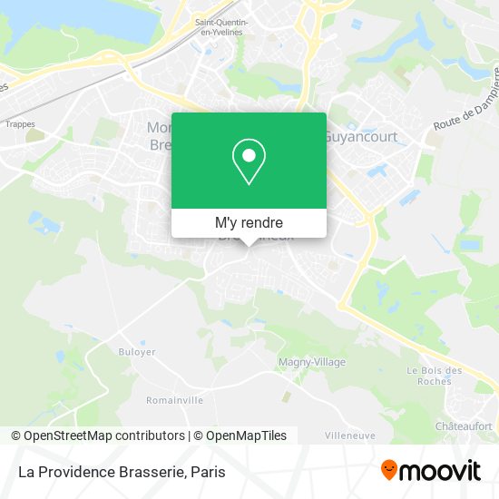 La Providence Brasserie plan