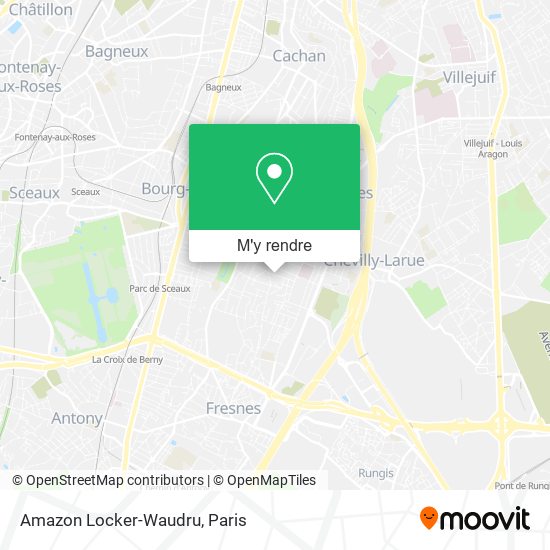 Amazon Locker-Waudru plan