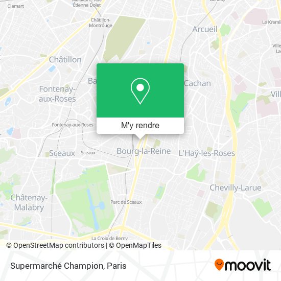 Supermarché Champion plan