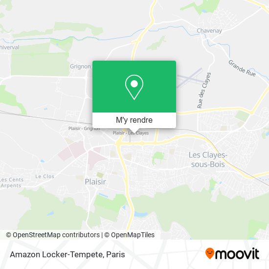 Amazon Locker-Tempete plan