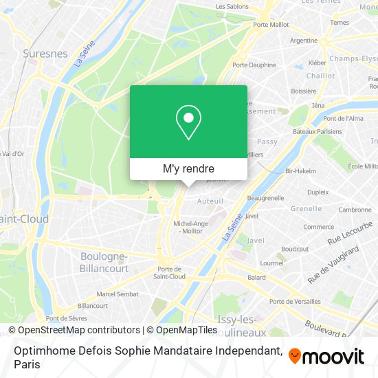 Optimhome Defois Sophie Mandataire Independant plan