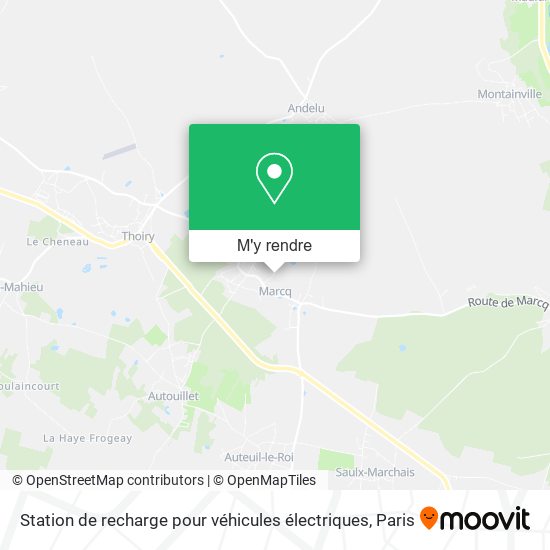 Station de recharge pour véhicules électriques plan