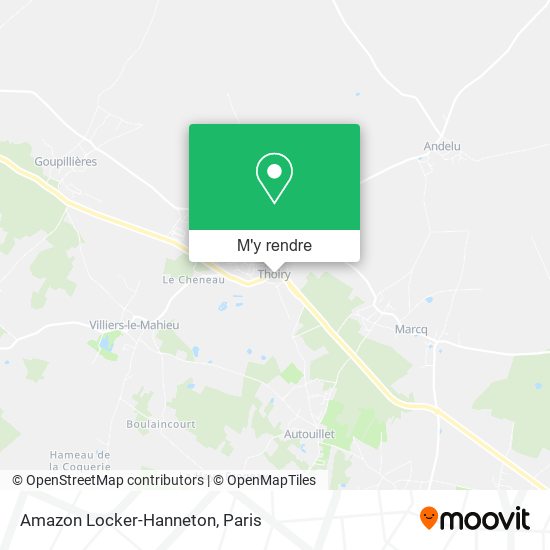 Amazon Locker-Hanneton plan