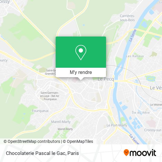 Chocolaterie Pascal le Gac plan