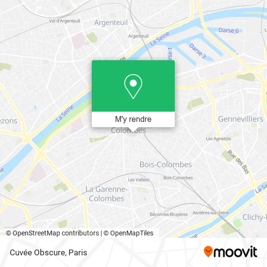 Cuvée Obscure plan