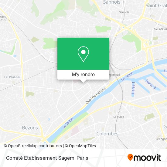 Comité Etablissement Sagem plan