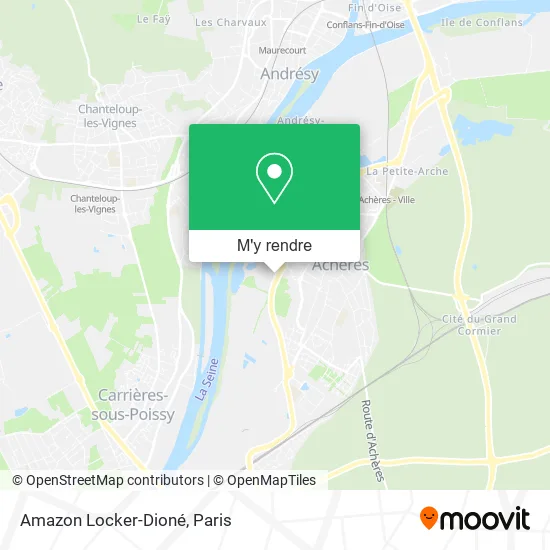 Amazon Locker-Dioné plan