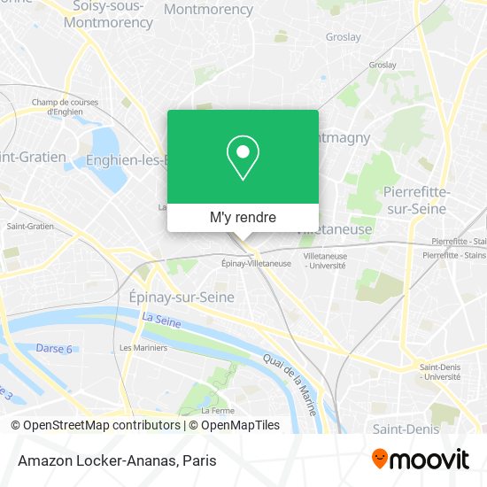 Amazon Locker-Ananas plan