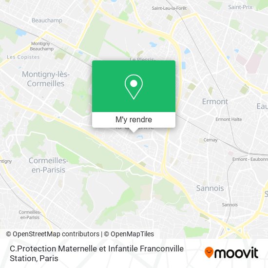 C.Protection Maternelle et Infantile Franconville Station plan