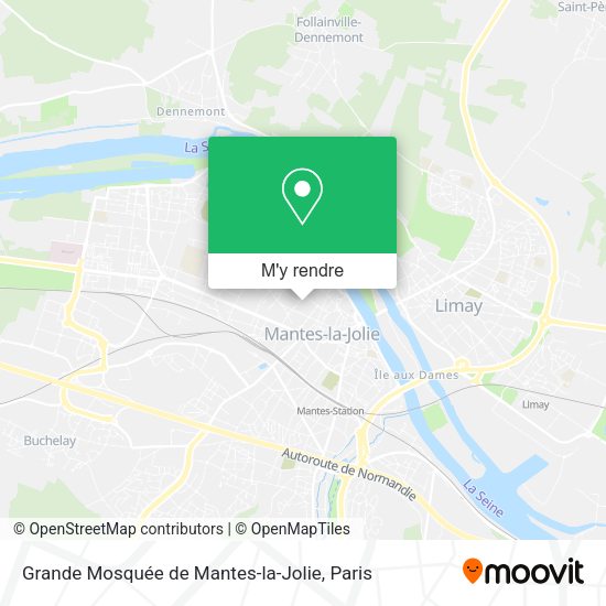 Grande Mosquée de Mantes-la-Jolie plan