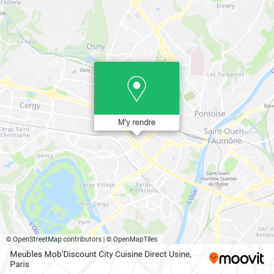 Meubles Mob'Discount City Cuisine Direct Usine plan