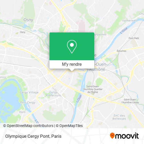 Olympique Cergy Pont plan
