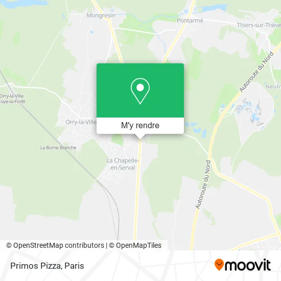 Primos Pizza plan