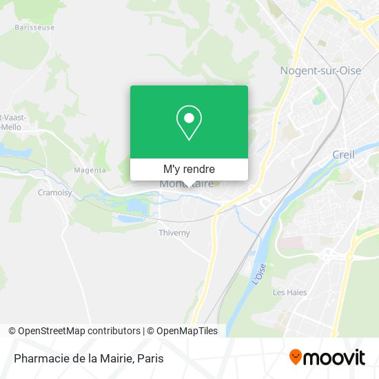 Pharmacie de la Mairie plan