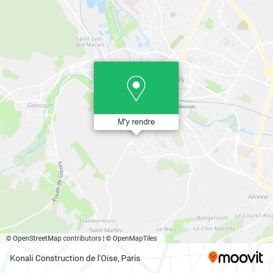 Konali Construction de l'Oise plan