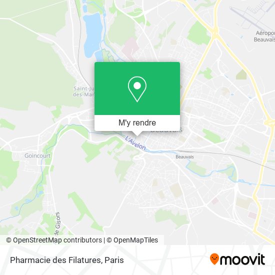 Pharmacie des Filatures plan